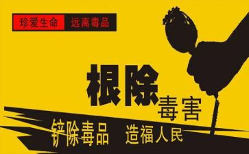 626禁毒宣传活动总结8篇