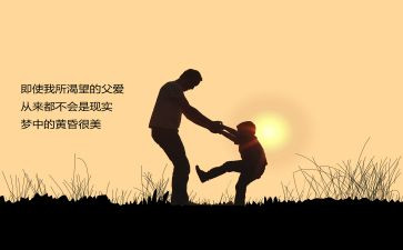 爸爸严厉的爱作文6篇