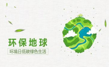 6.5环境日活动总结7篇