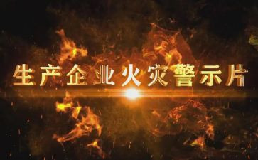 警示片教育心得体会精选5篇