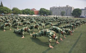 军训心得100字模板7篇