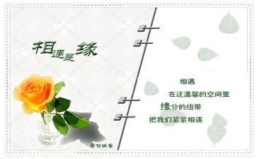 我与你相遇作文7篇