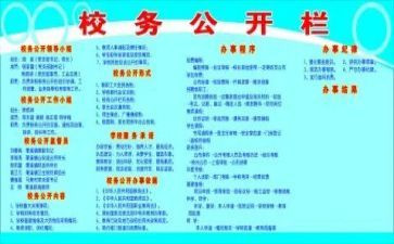 学校务公开工作计划5篇
