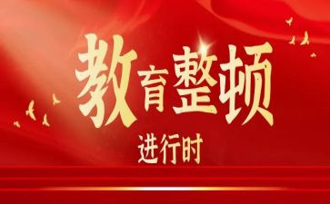 促整顿心得体会优秀8篇