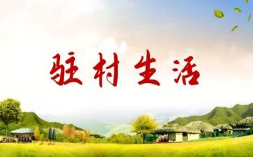 工作组驻村工作计划8篇